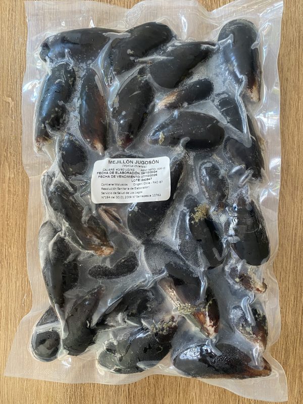 Choritos enteros Congelados al vacío 500gr.